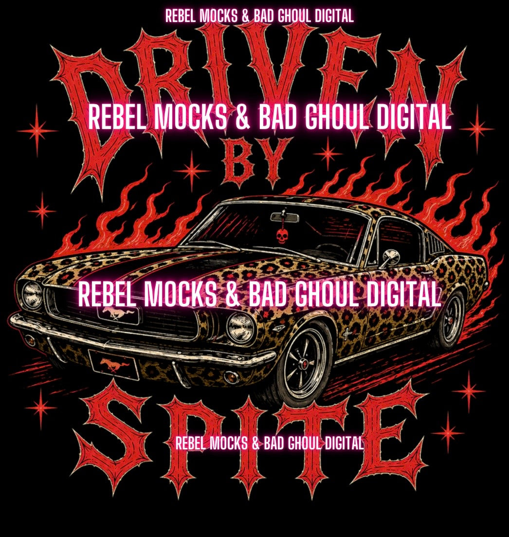 DRIVEN| Black Fabric |PNG DOWNLOAD