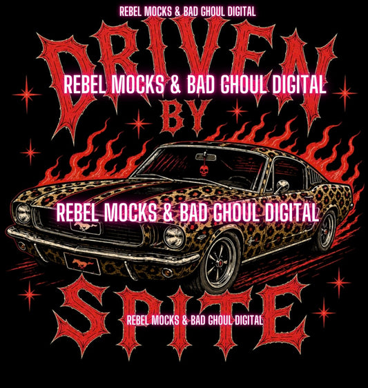 DRIVEN| Black Fabric |PNG DOWNLOAD
