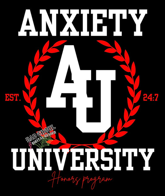 Anxiety University PNG Download
