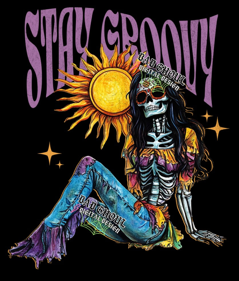 Stay Groovy PNG Download