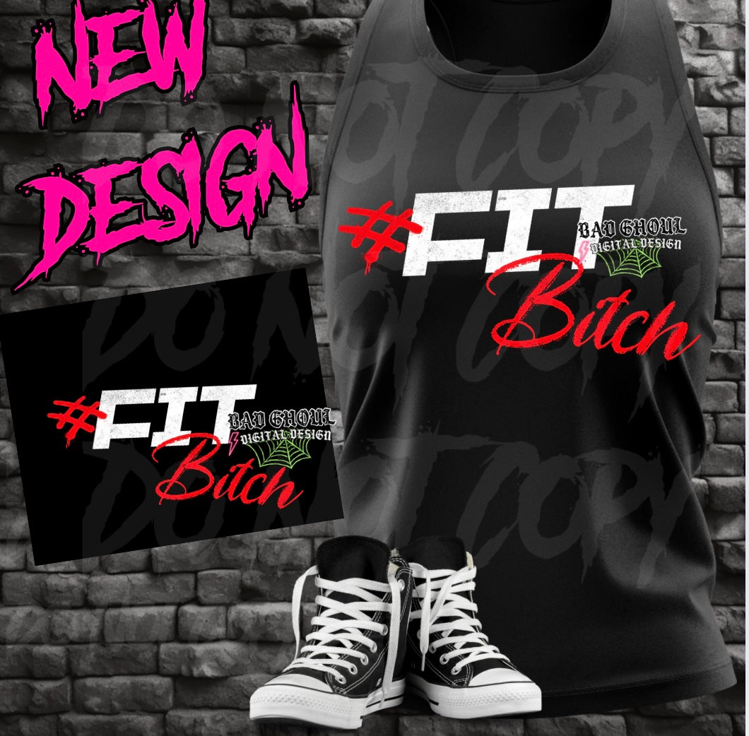 Fit Bitch PNG