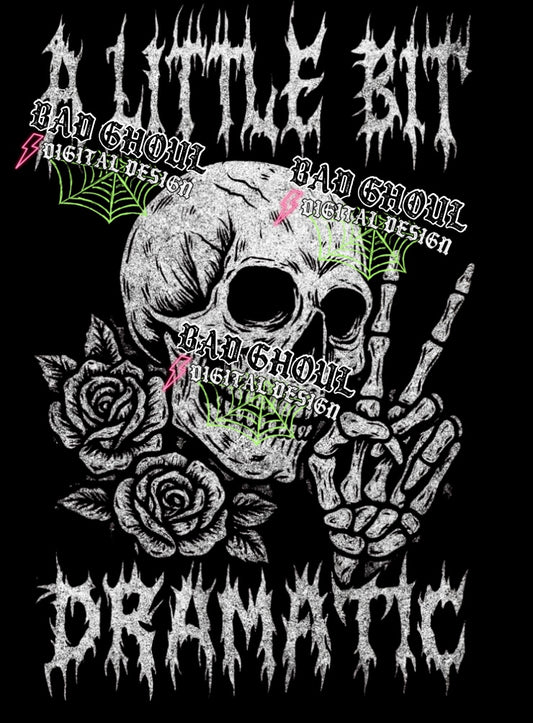 A Little Bit Dramatic PNG DOWNLOAD Black Fab Only