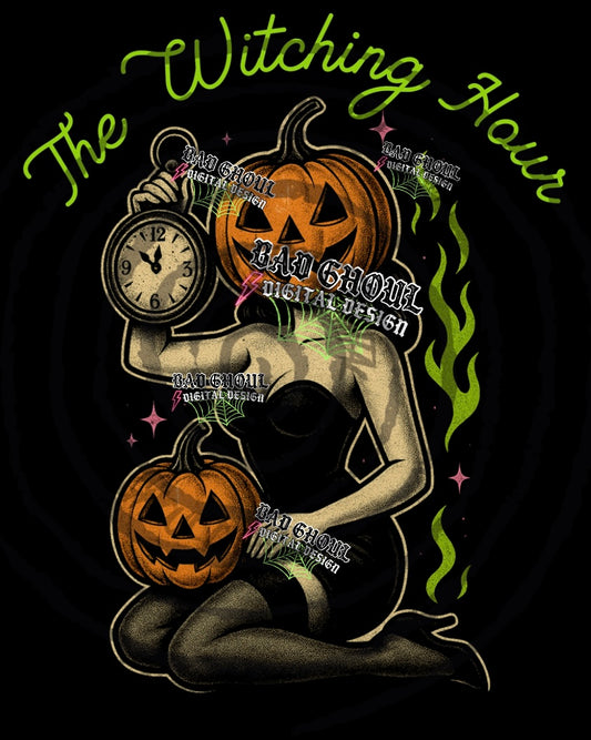 The witching hour Black Fabric PNG DOWNLOAD