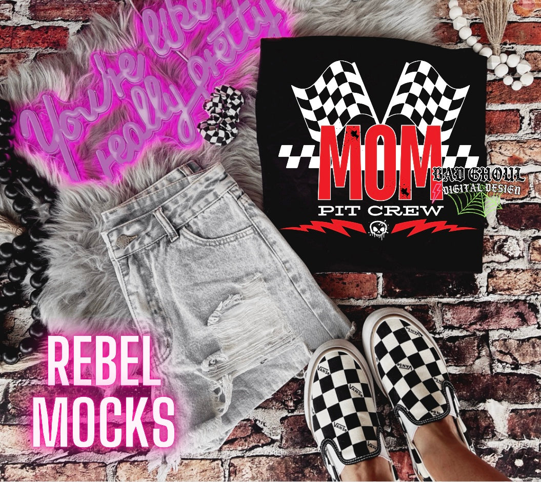 MOM Pit Crew PNG Download