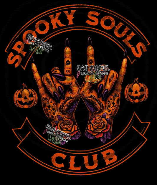 Spooky Souls PNG DOWNLOAD black Fab Only