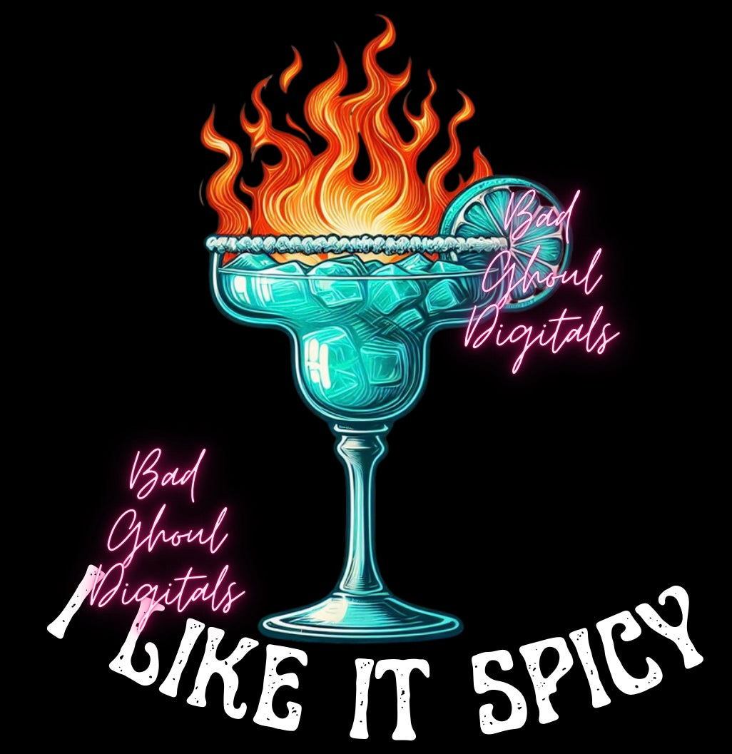 I Like It Spicy PNG Download Sub and DTF friendly