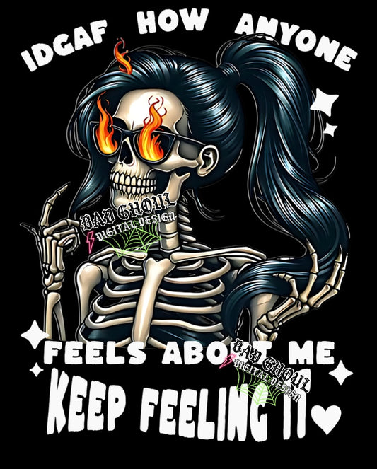 IDGAF PNG Download