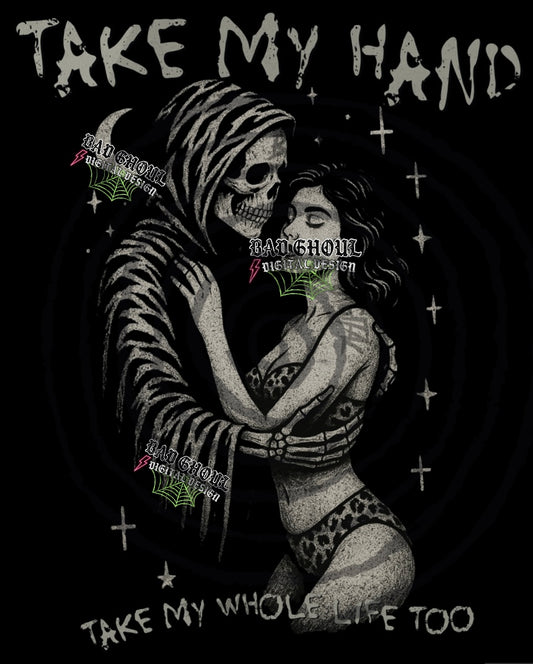 Take My Hand PNG DOWNLOAD Black Fab Only
