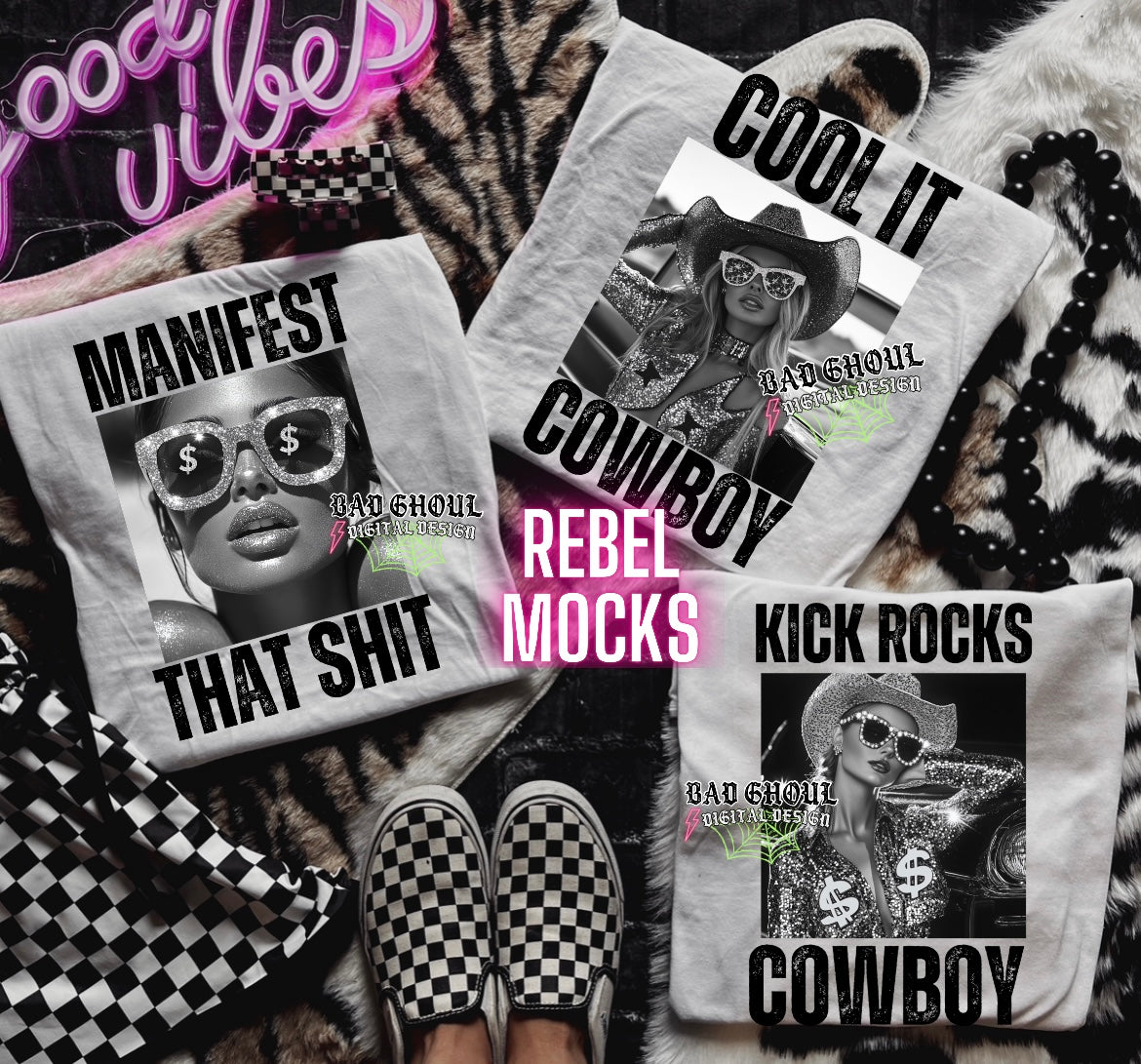 Black & White Bundle PNG Download