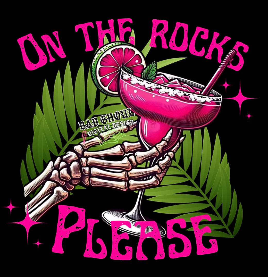 On The Rocks PNG Download