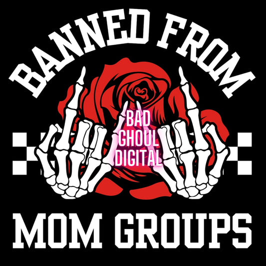 Banned From Mom Groups 2 files with pocket PNG Download