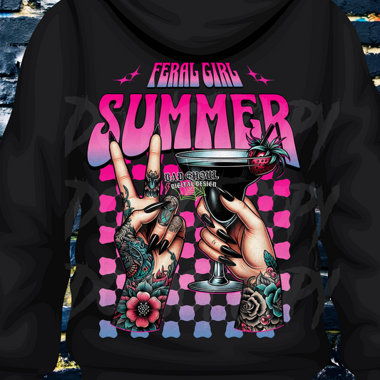 EXCLUSIVE Feral Girl Summer PNG Download