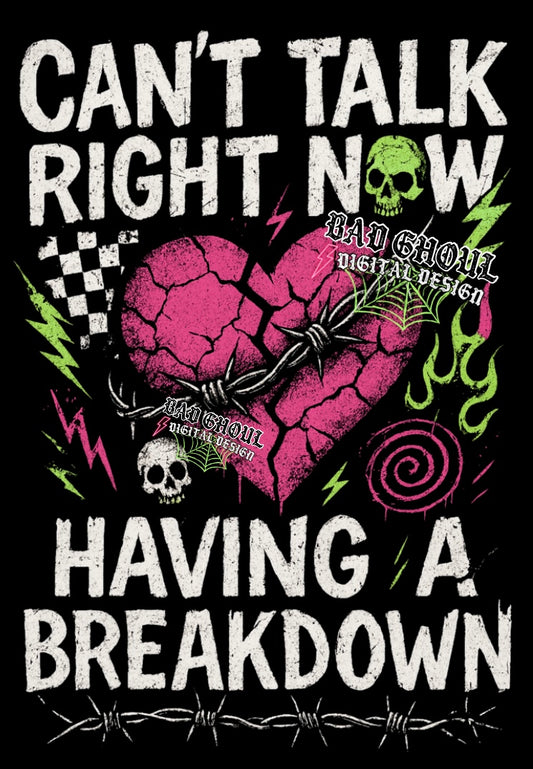 Cant Talk PNG Download Black Fabric Only