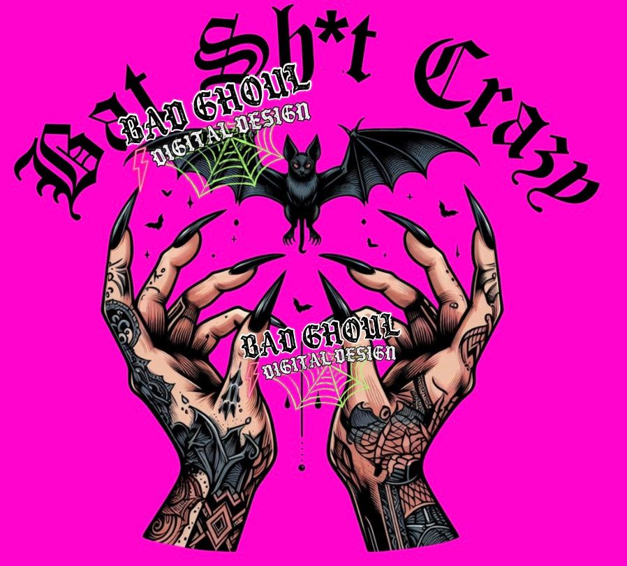 PG Bat Shit Crazy  PNG Download