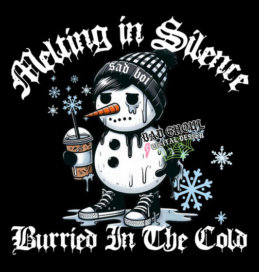 Melting In Silence Burried In The Cold PNG Download
