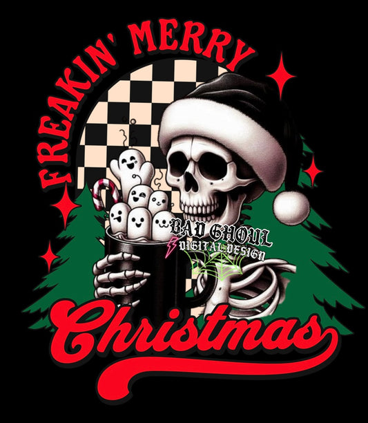 Freaking Merry Christmas PNG Download