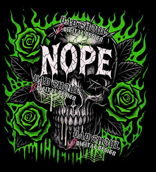 Nope PNG DOWNLOAD Black Fab Only