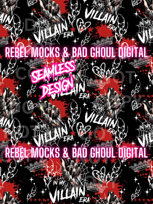 Villain Era Seamless PNG Download