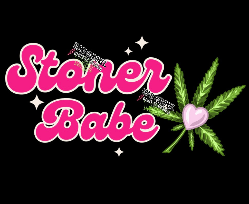 Stoner Babe PNG Download