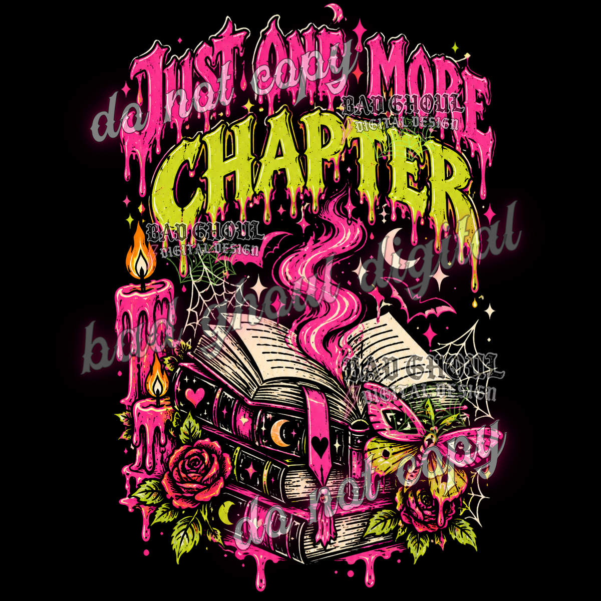 Just one more chapter |  PNG DOWNLOAD BLACK FAB ONLY