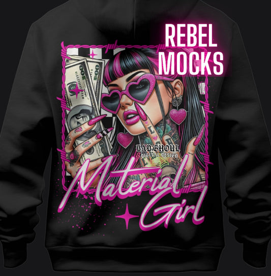 Exclusive Material Girl PNG Download