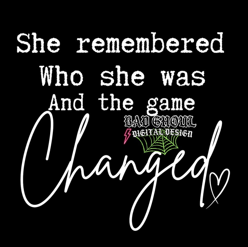 She Remembered PNG Download 2 files black and white