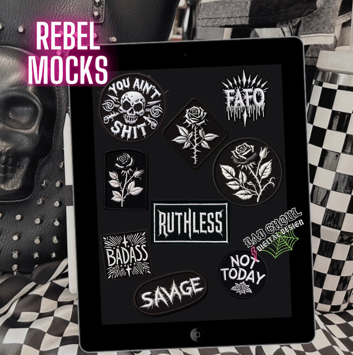 faux patch bundle PNG Download