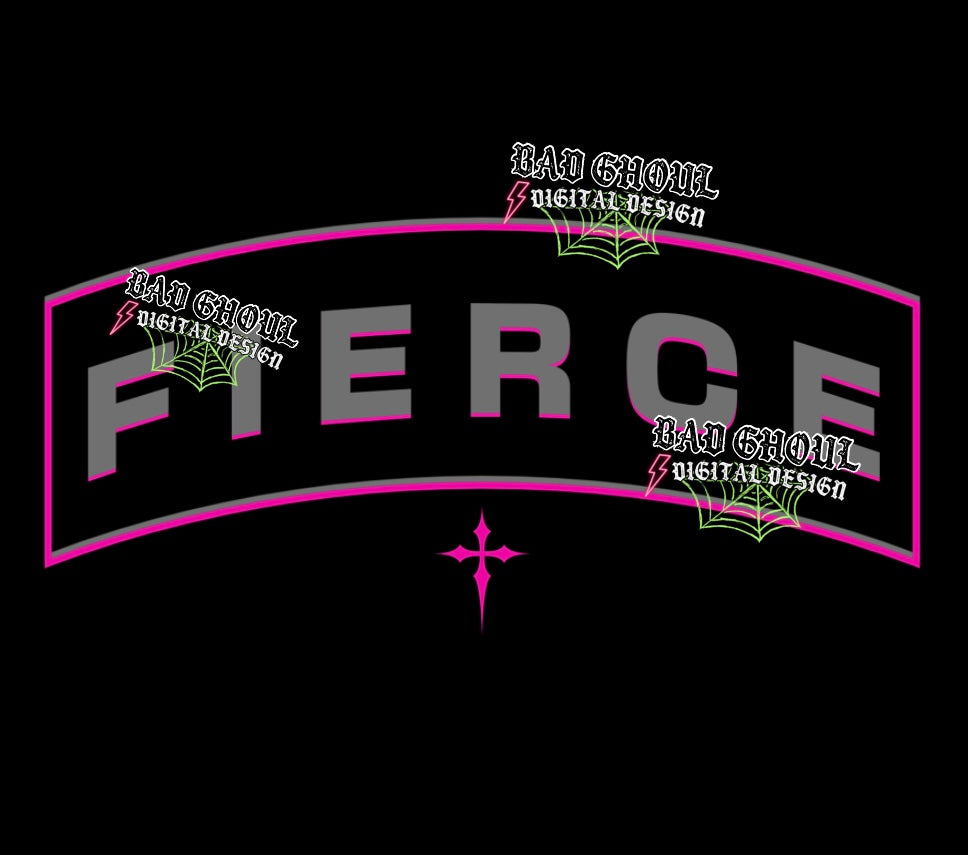 Fierce PNG Digital Download