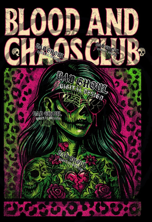 Blood and Chaos Club PNG DOWNLOAD