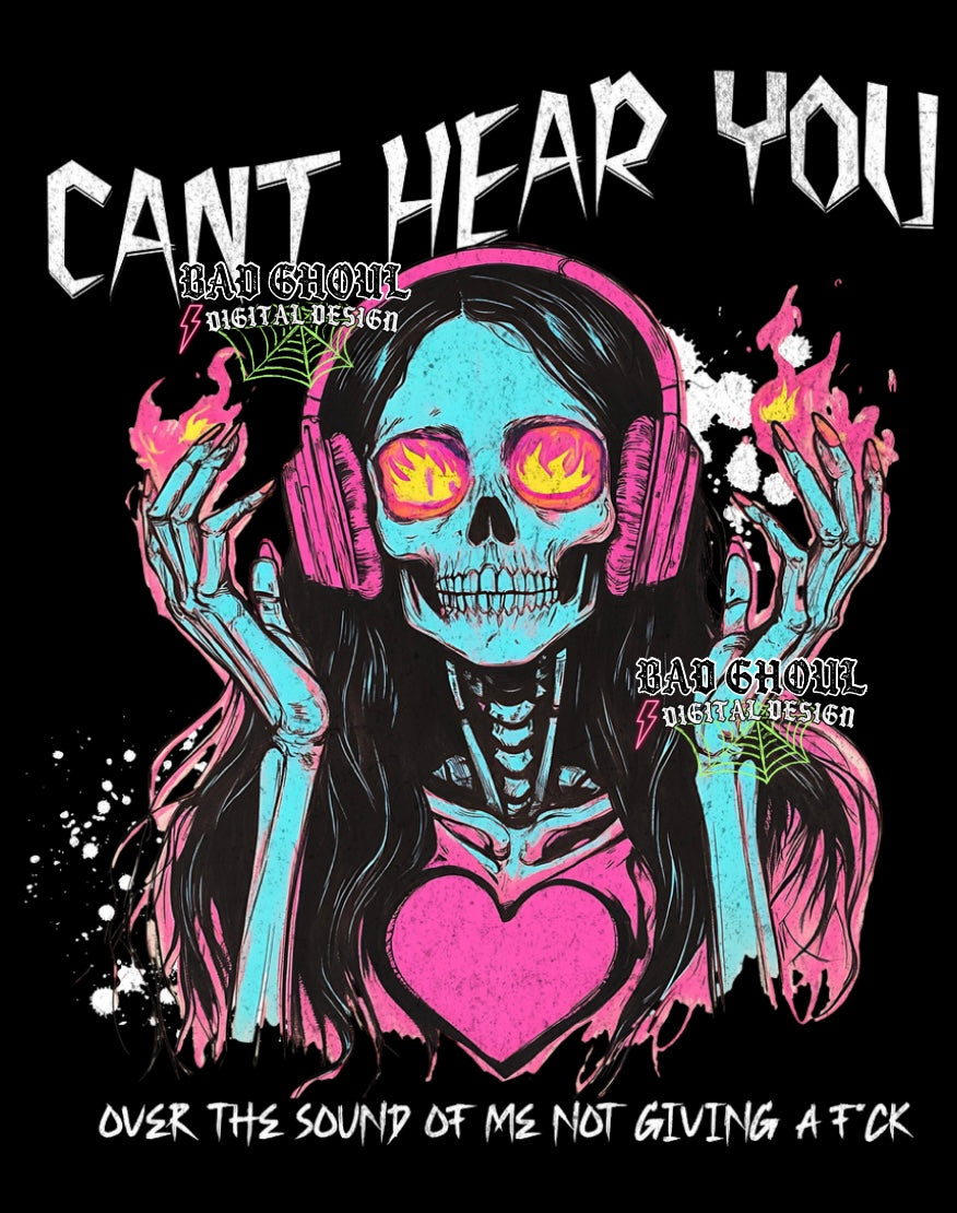 Cant Hear You PNG