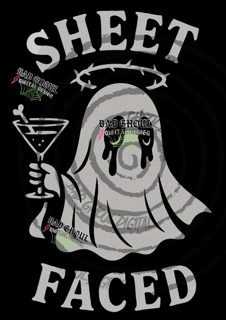 Sheet faced PNG DOWNLOAD Black Fab Only
