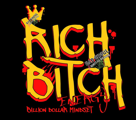 Rich Bitch PNG Download