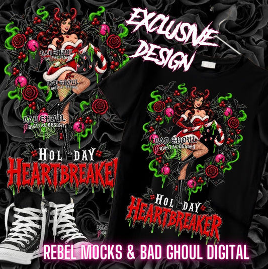 EXCLUSIVE | Holiday Heartbreaker| PNG DOWNLOAD| Black Fabric