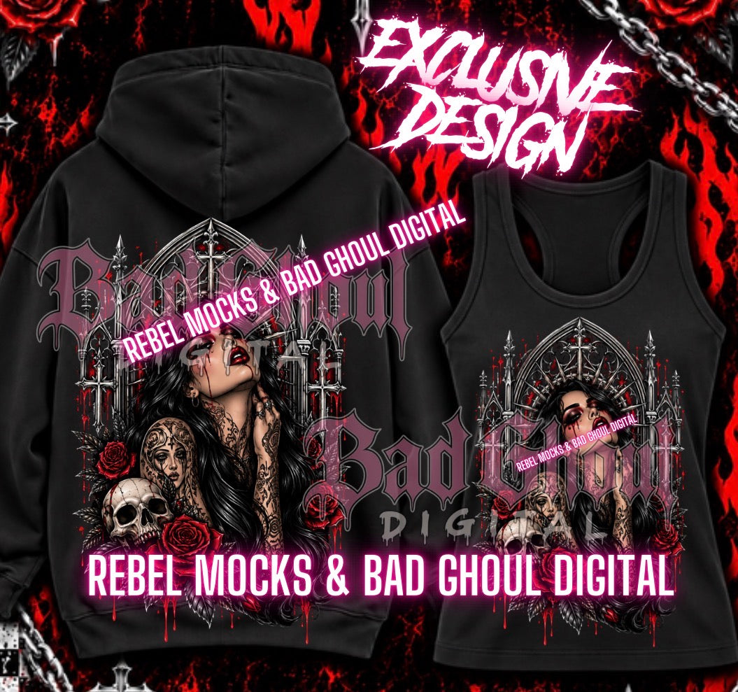 EXCLUSIVE| Despair| PNG DOWNLOAD | Black Fabric Only