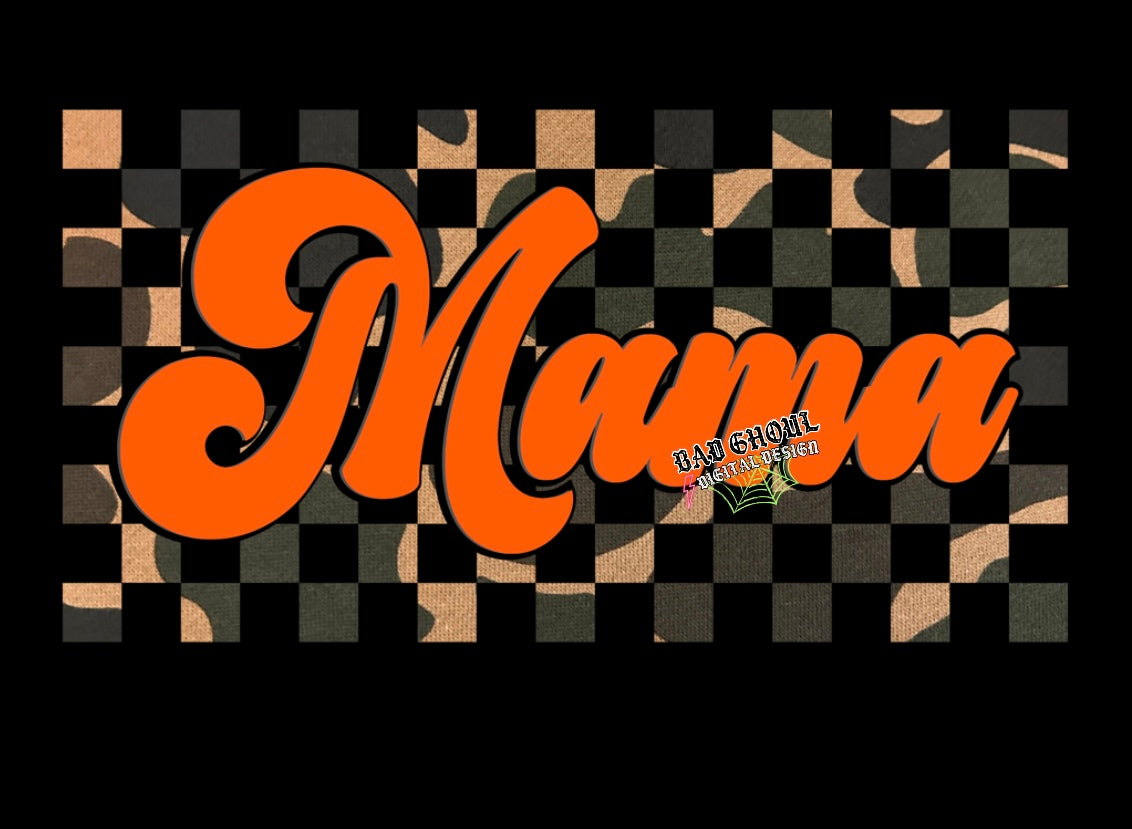 Camo Mama PNG Download