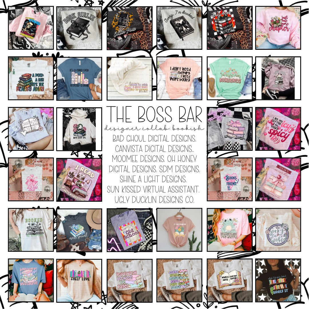 The Boss Bar Designers Collab- LIMITED 5 Spots PNG Download