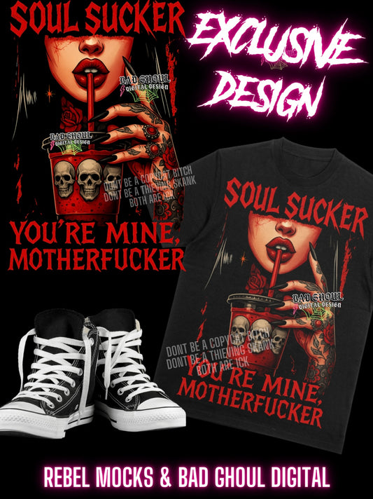 EXCLUSIVE Soul Sucker Black Fabric ONLY PNG Download