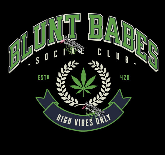 Blunt Babes Social PNG Download