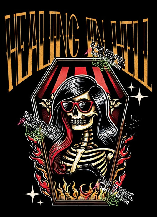 Healing In Hell PNG Download
