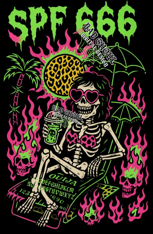 SPF 666 PNG Download BLACK fabric ONLY