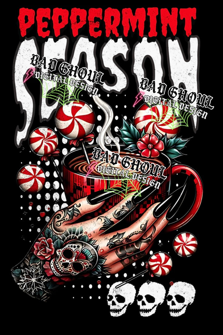 Peppermint Season PNG DOWNLOAD