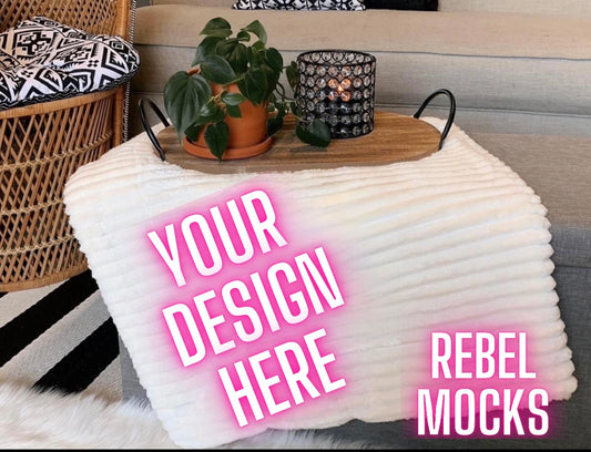Throw Blanket Mock Up
