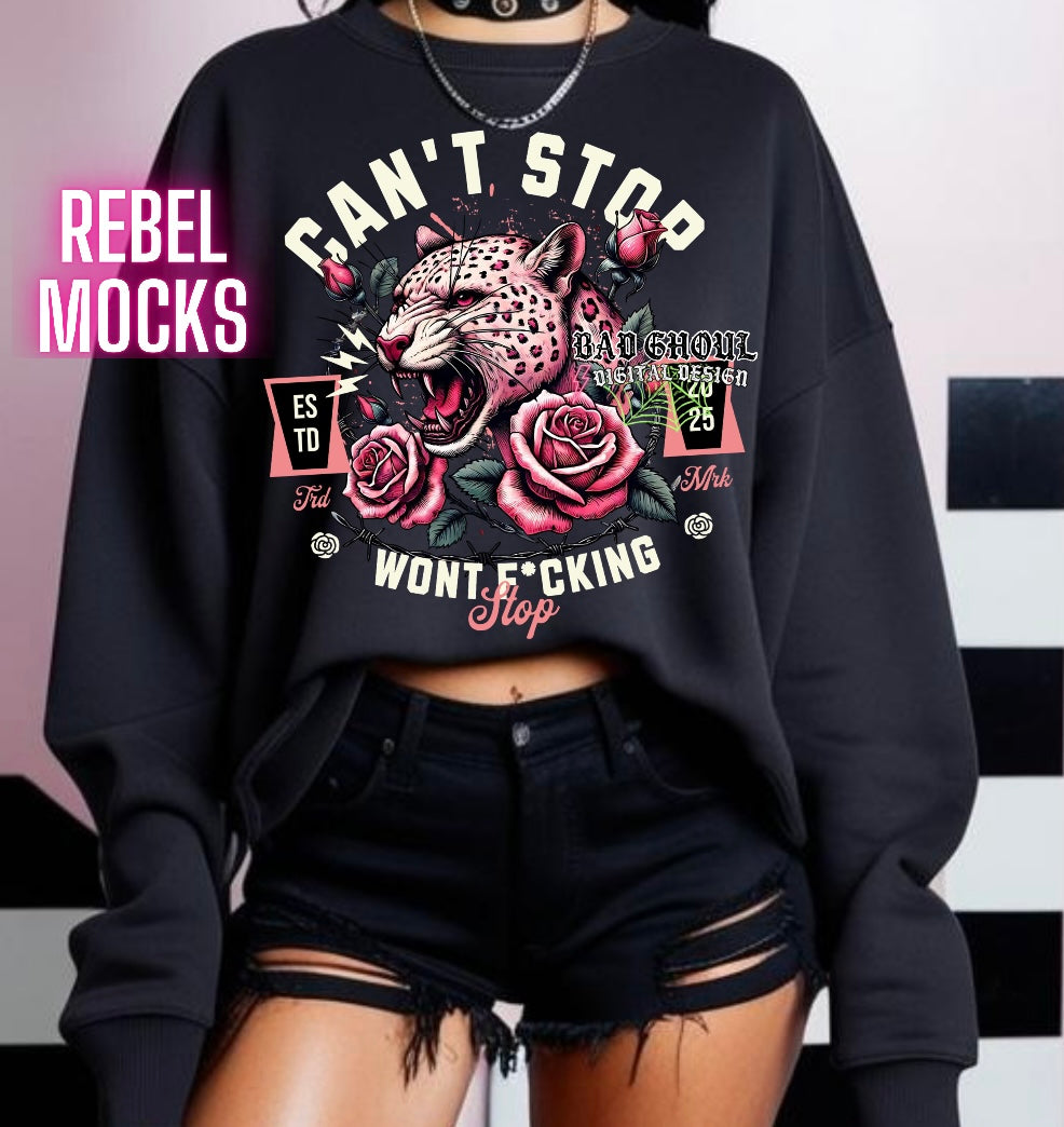 Cant Stop PNG Download