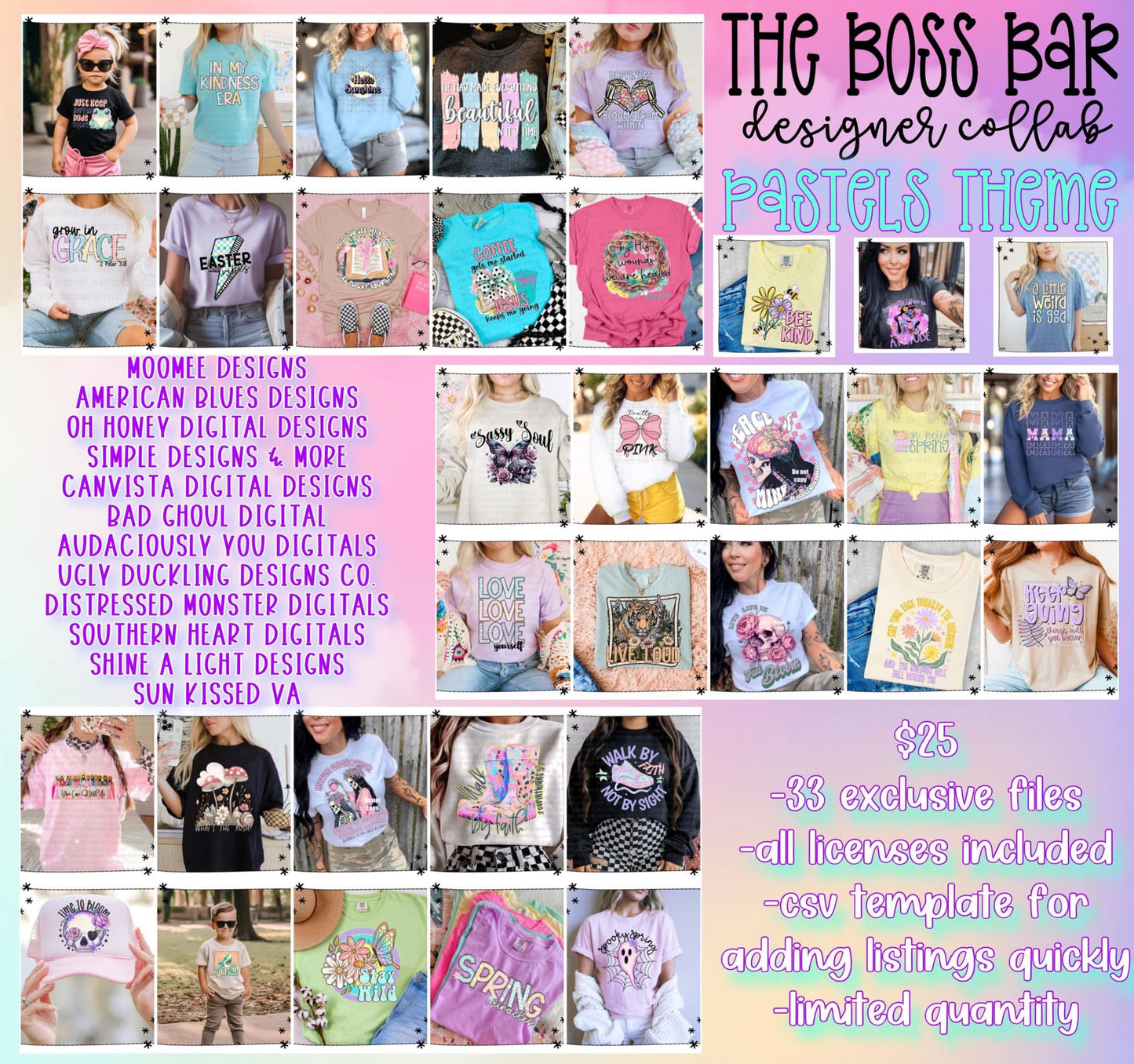 The Boss Bar Designers Collab- LIMITED 5 Spots PNG Download