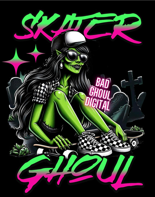 Skater Ghoul PNG Download