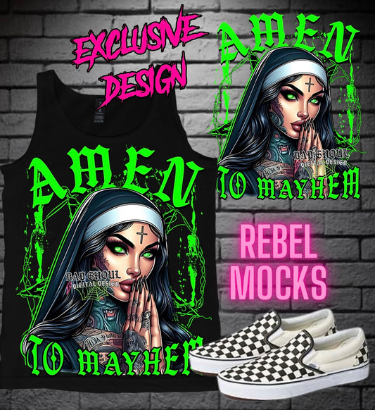 EXCLUSIVE Amen To Mayhem PNG Download