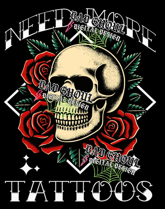 Need More Tattoos PNG DOWNLOAD