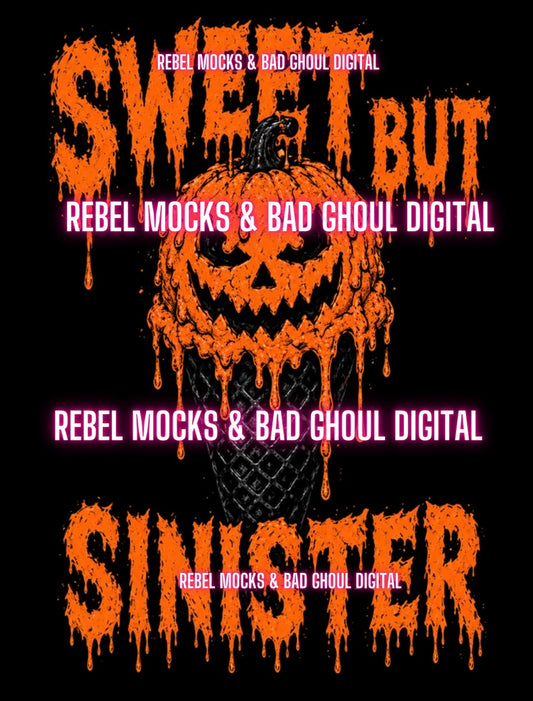 Sweet But Sinister| Black Fabric Ultra Grunge |PNG DOWNLOAD