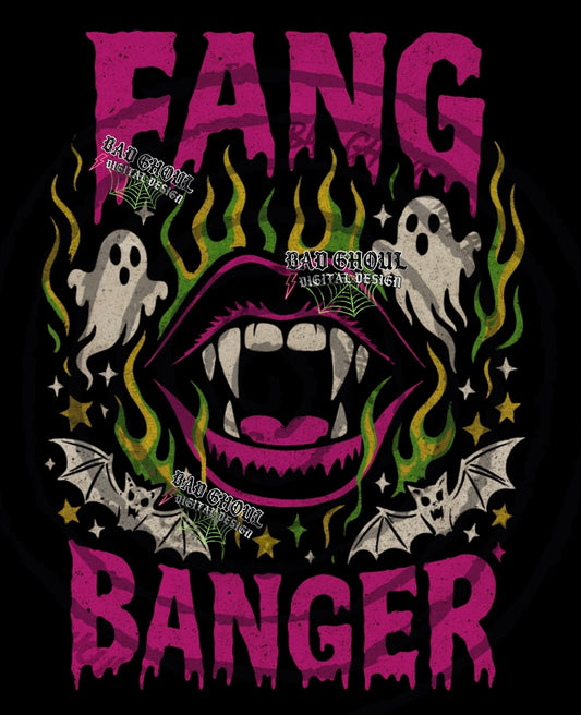 Fang Banger PNG DOWNLOAD black Fab Only