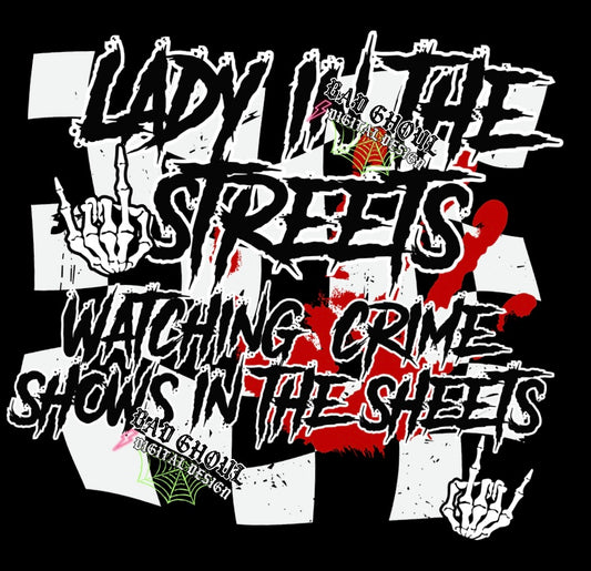 Lady In The Streets PNG Download
